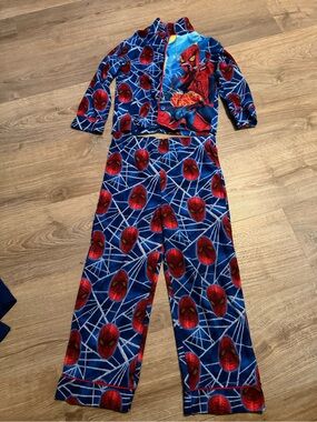 Marvel Red & Blue Spider-Man Kids Pajama Set